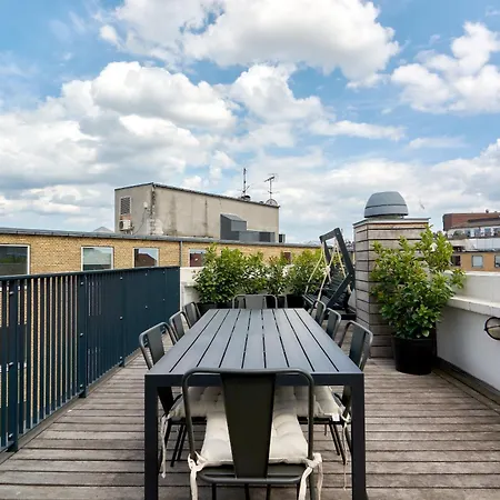 Luxury Penthouse - Private Balcony - Heart Of Apartment Kopenhagen