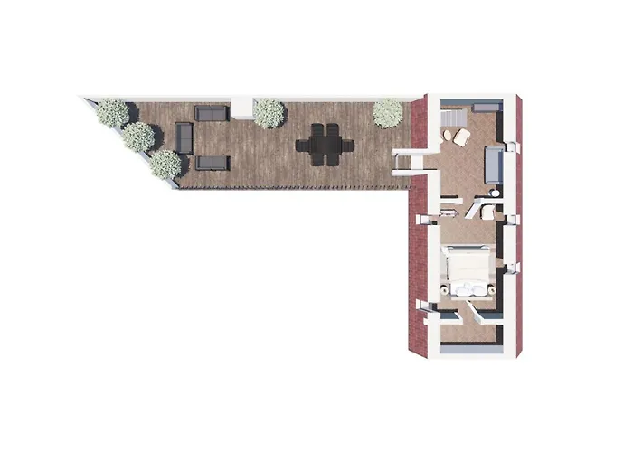 Apartman Luxury Penthouse - Private Balcony - Heart Of